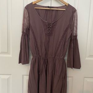 Boho Dusty Purple American Eagle Dress M